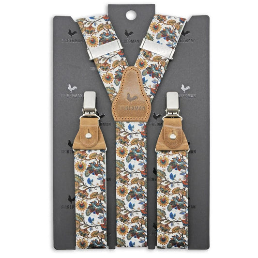 Sir Redman luxury braces Bohemian Summer