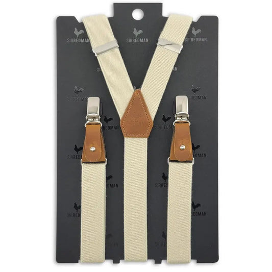 Bretels Edward Ecru - bretels van het merk Sir Redman