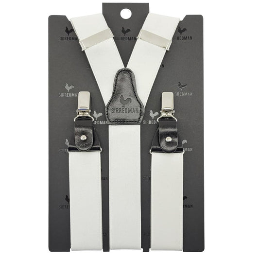 Bretels White Tie