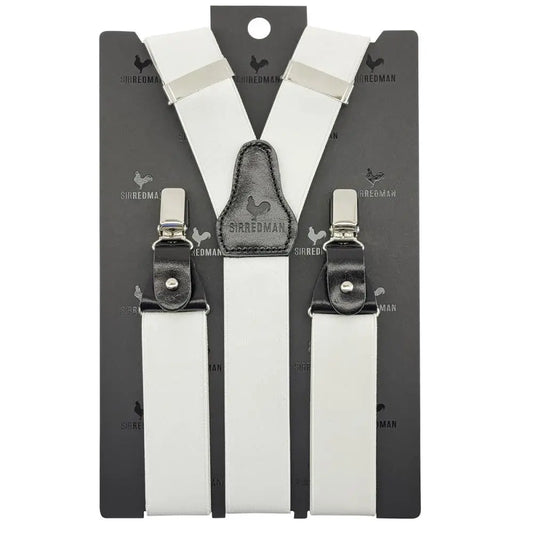 Bretels White Tie - bretels van het merk Sir Redman