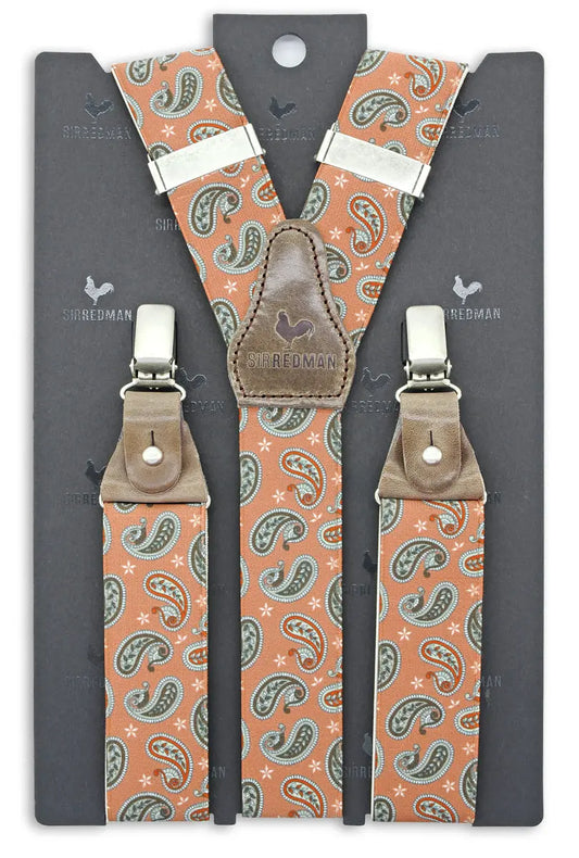 Sir Redman bretels Paisley Perfect - bretels van het merk Sir Redman