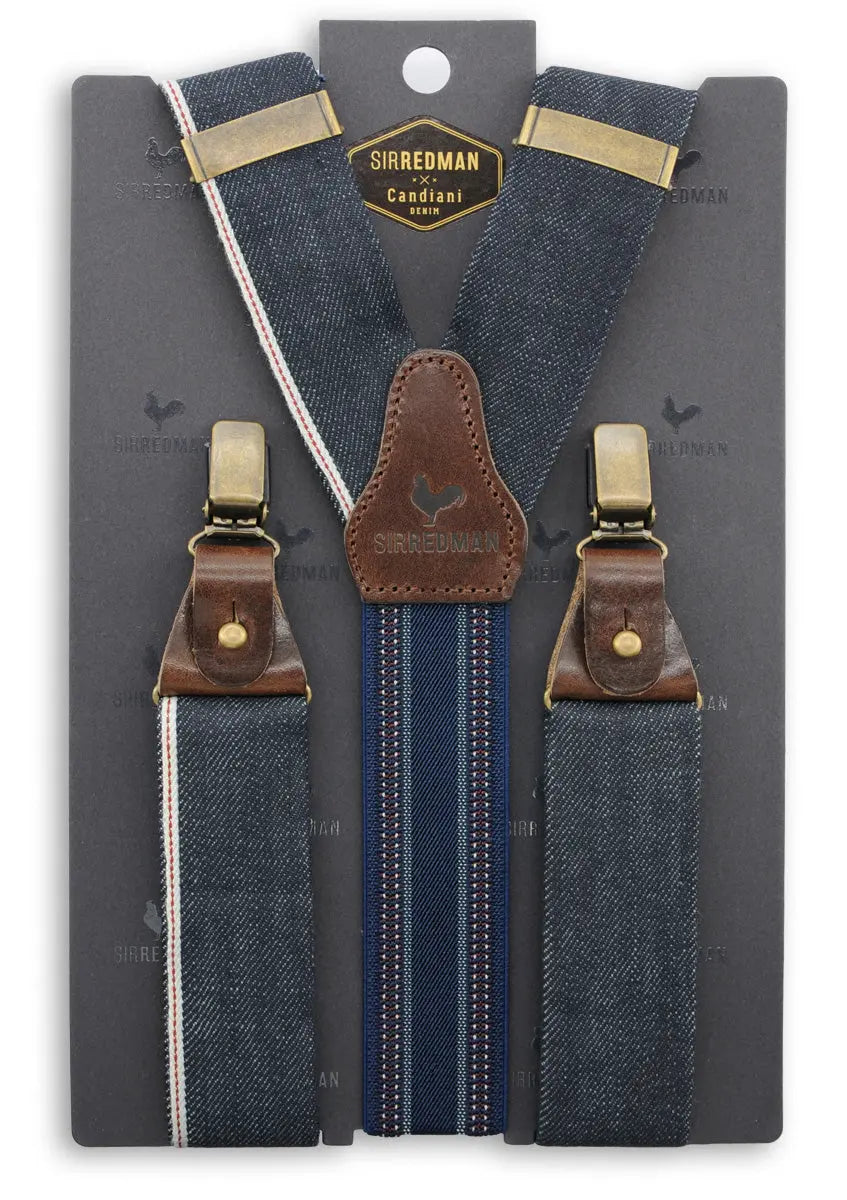 Sir Redman bretels Selvedge Sunday - bretels van het merk Sir Redman
