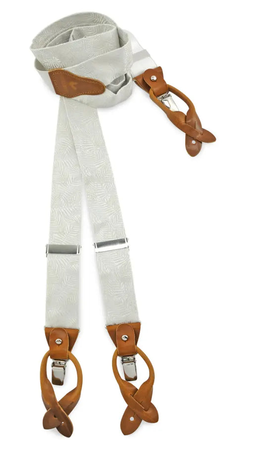 Sir Redman bretels combi pack Festive Leaves off-white - Heren van het merk Sir Redman