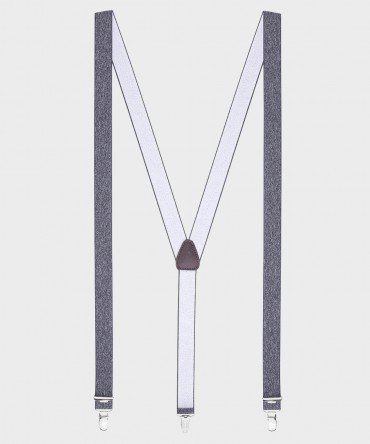 Grijze smalle bretels Michaelis