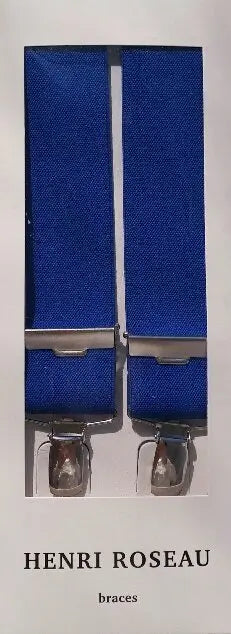 Blauwe XL bretellen (130cm) - Extra lange bretels van het merk vendor-unknown