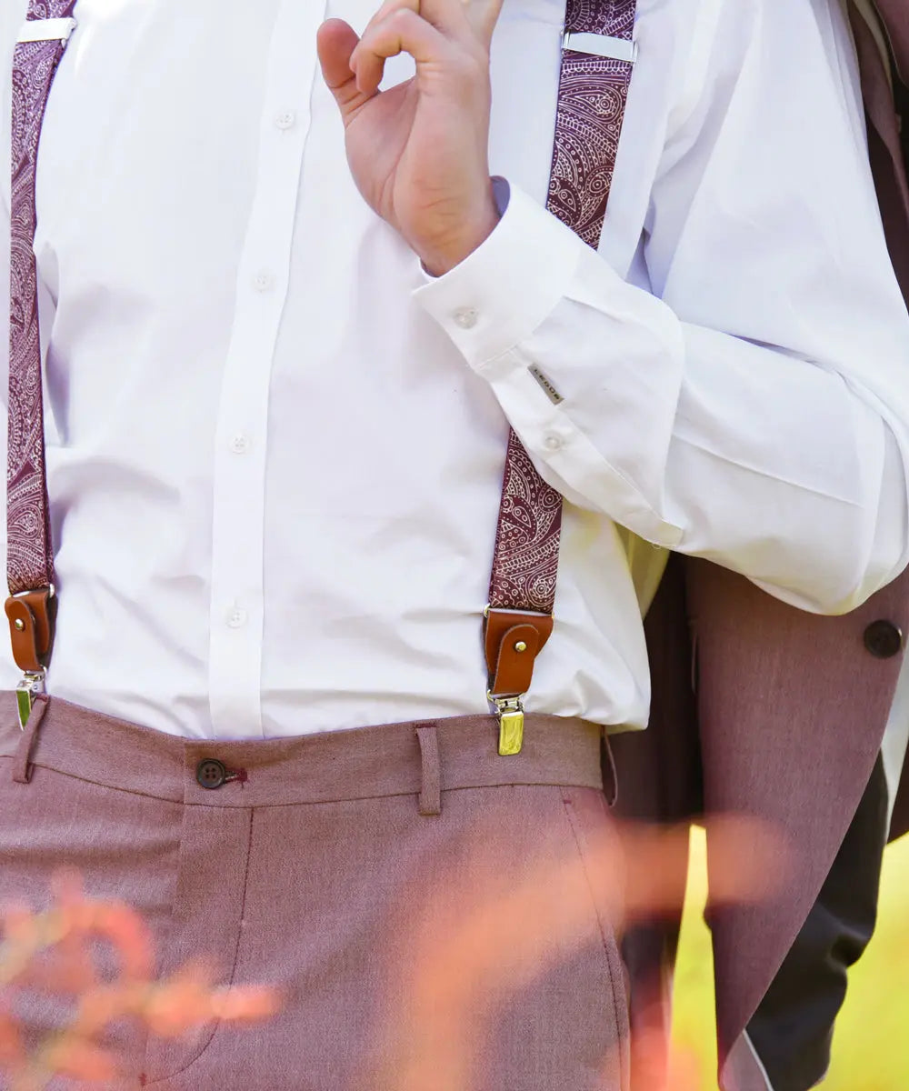 Sir Redman luxe bretels Paisley Sketch - Alle van het merk Sir Redman