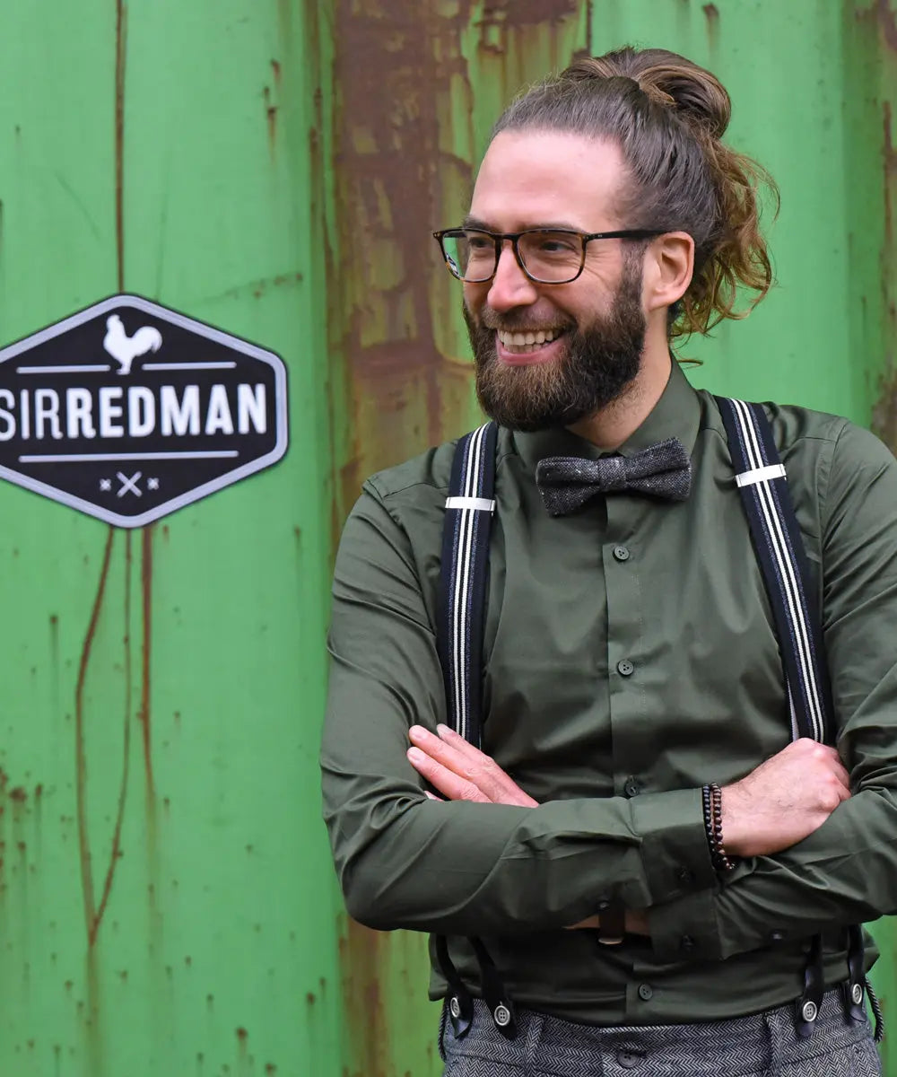 Sir Redman luxe bretels Dock Worker zwart - Alle van het merk Sir Redman