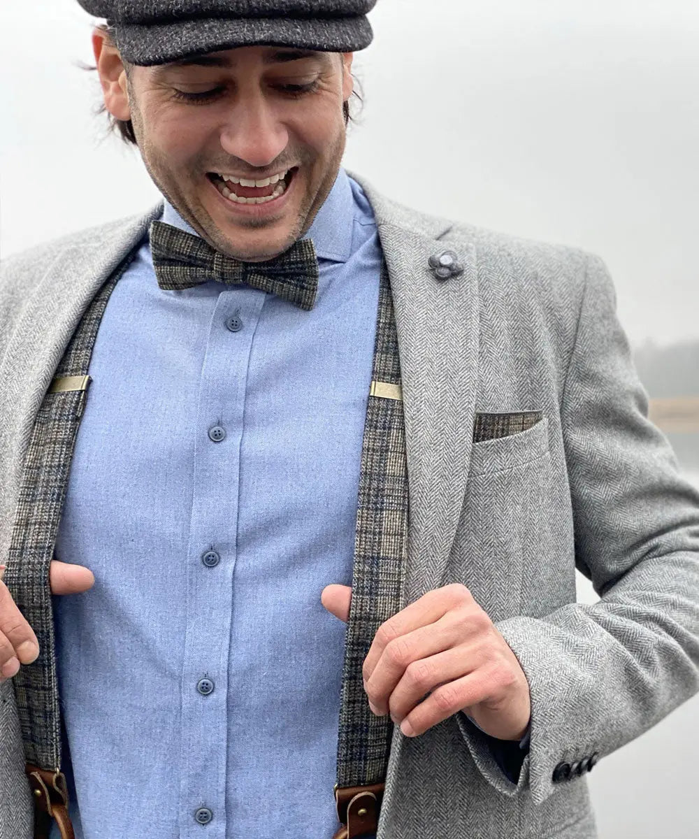 Sir Redman luxe bretels Daniel Tweed - Heren van het merk Sir Redman