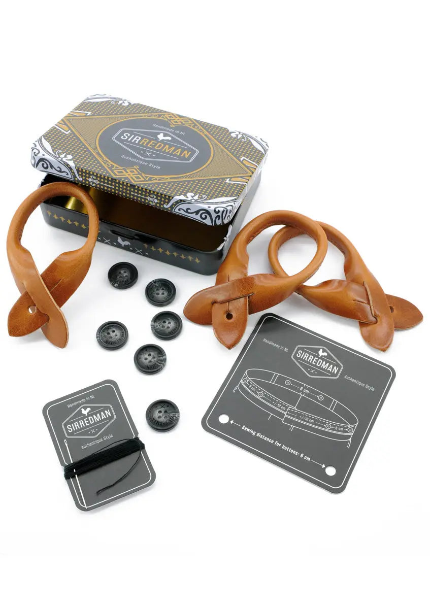 Sir Redman luxe bretels Modern Gentleman Hazel - Heren van het merk Sir Redman