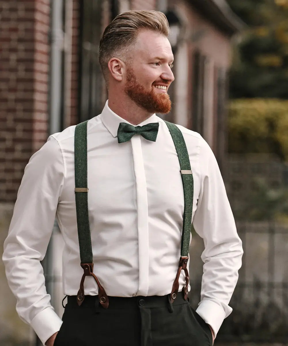 Sir Redman luxe bretels Perfect Presence Pine - Alle van het merk Sir Redman