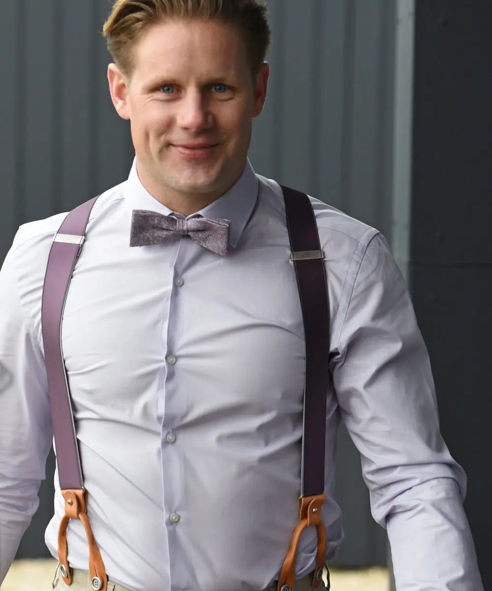 Sir Redman luxe bretels Mayson Mauve - Alle van het merk Sir Redman
