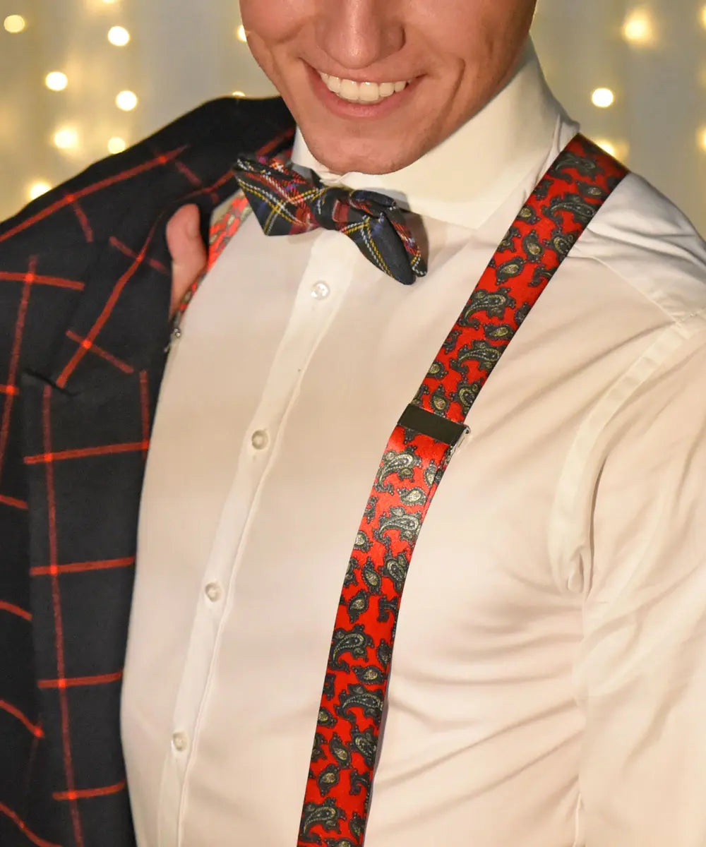 Sir Redman luxe bretels Klassiek Paisley - Alle van het merk Sir Redman