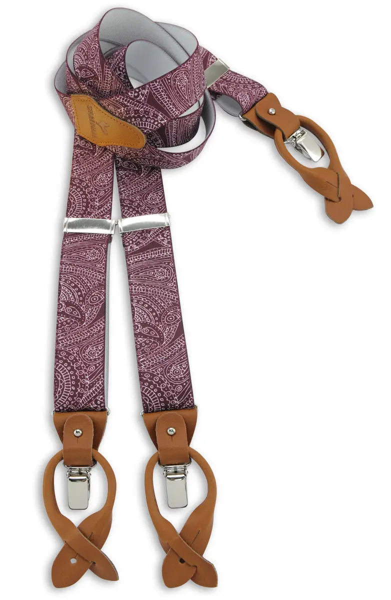 Sir Redman bretels combi pack Paisley Sketch - Heren van het merk Sir Redman