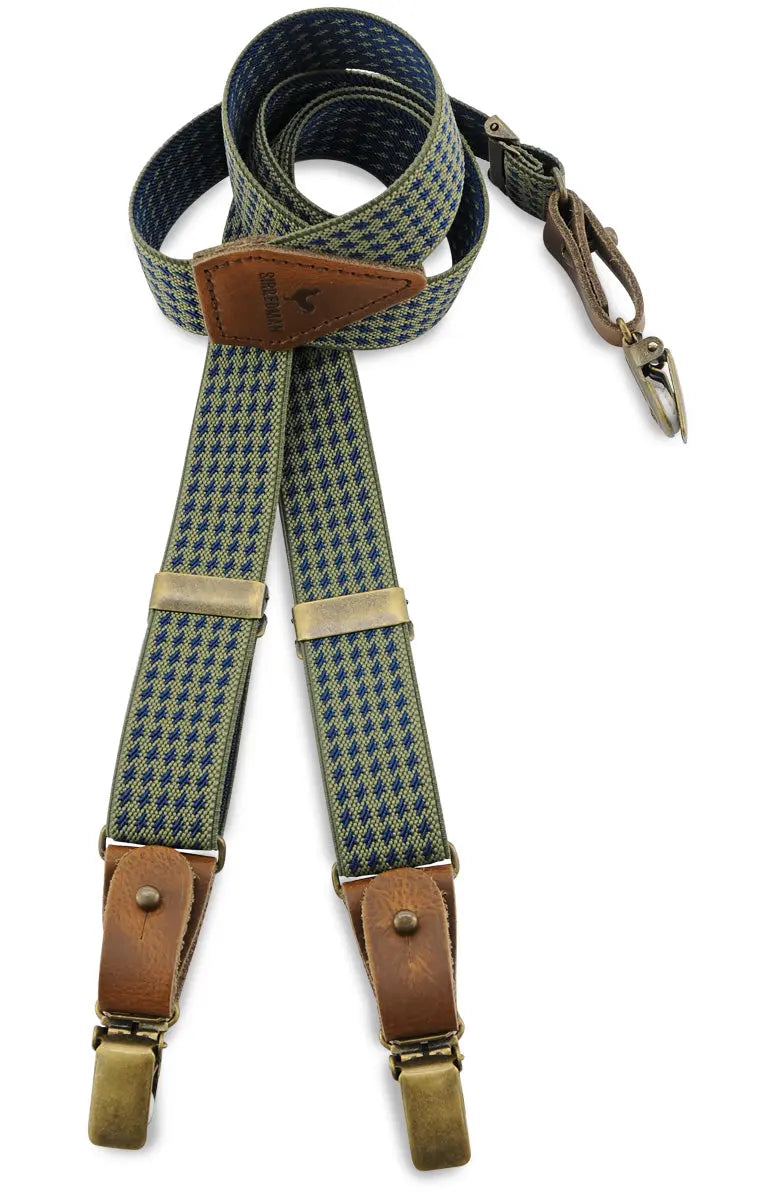 Kinder bretels combi pack Dolph Dogtooth - Kinderbretels van het merk Sir Redman