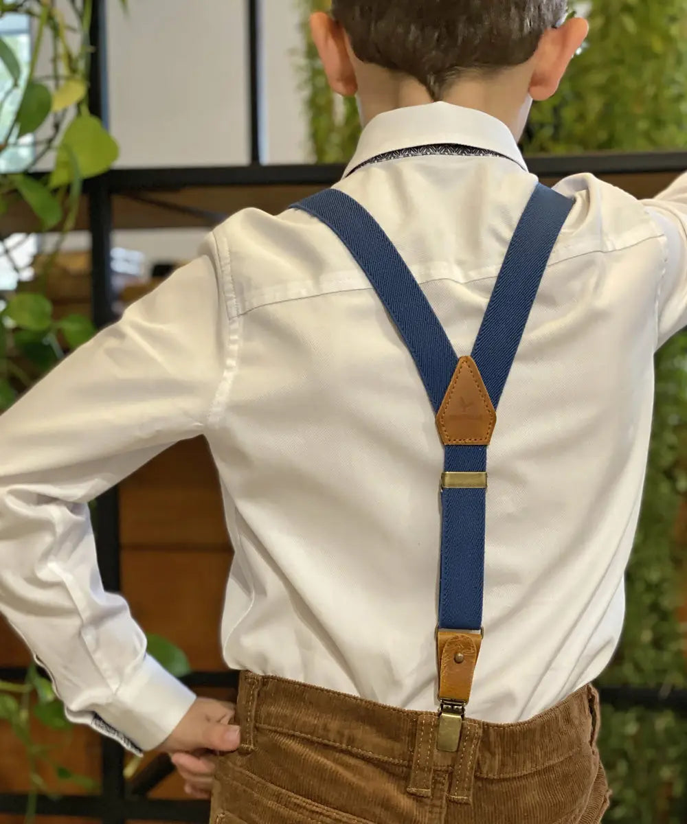 Sir Redman kinderbretels Urban Blues - Kinderbretels van het merk Sir Redman