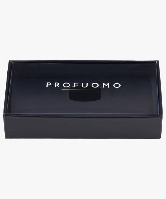 Gebroken-witte vlinderdas (satijn) van het merk Profuomo - Bretels.nl