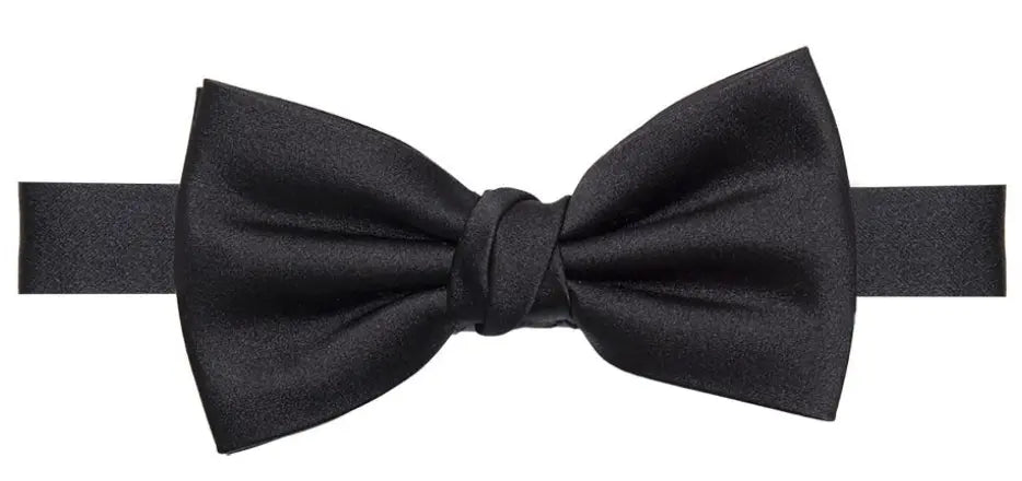 Zwarte vlinderdas (satijn) van het merk Profuomo - Strikjes van het merk Profuomo