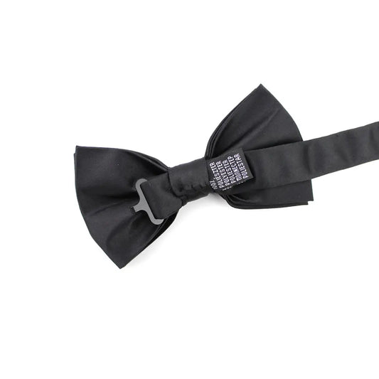 Zwarte vlinderdas - rock solid - Strikjes van het merk Hein Strijker