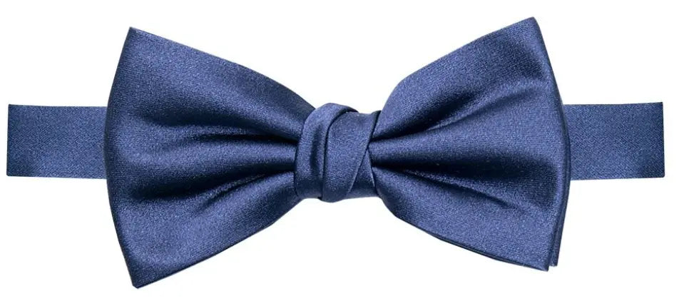 Blauwe vlinderdas (satijn) van het merk Profuomo - Strikjes van het merk Profuomo