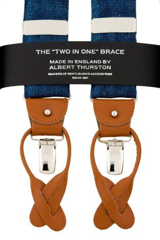 bretels Albert Thurston denim