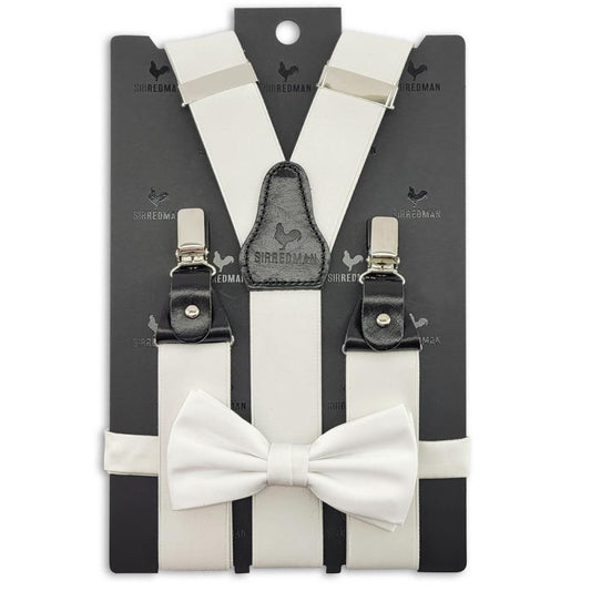 Bretels combi pack White Tie - combi-pack van het merk Sir Redman