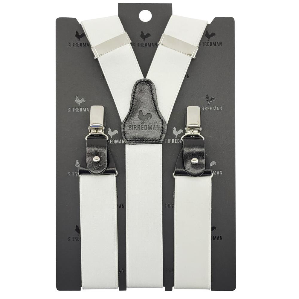 Bretels White Tie