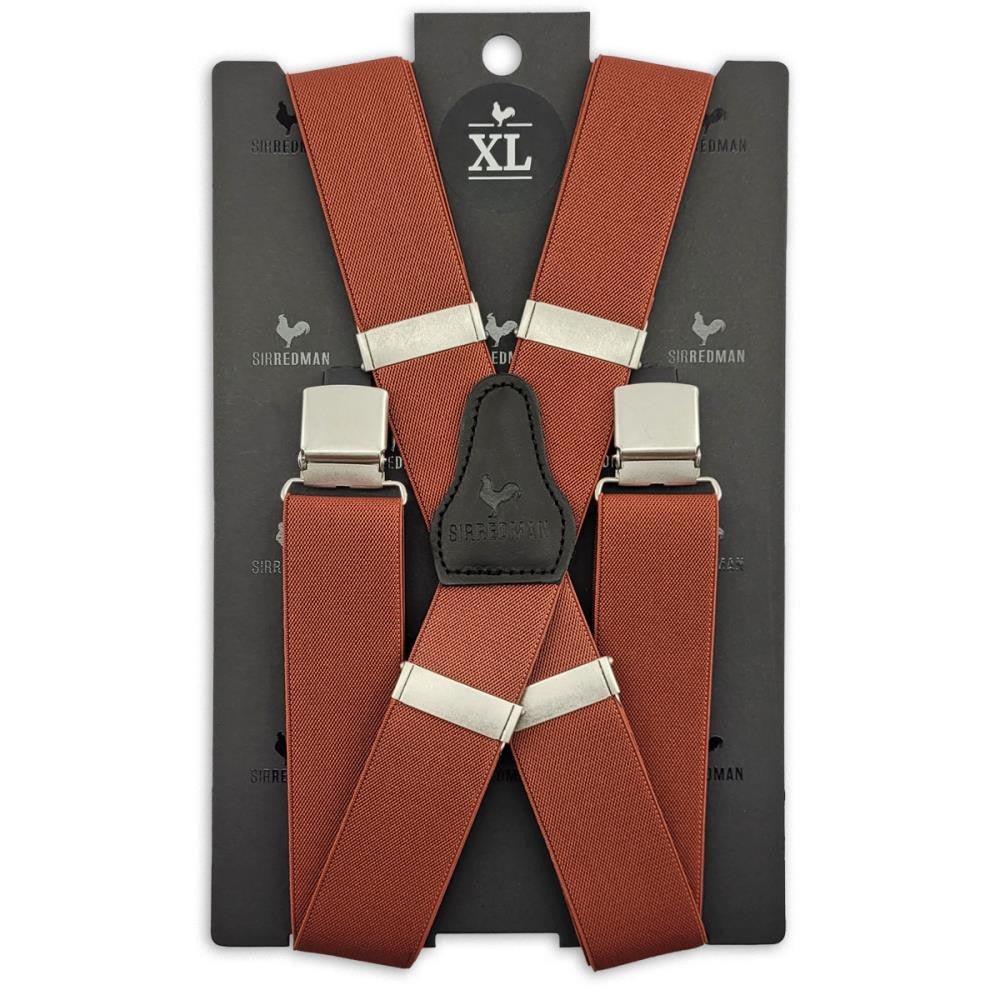 XL bretels roest