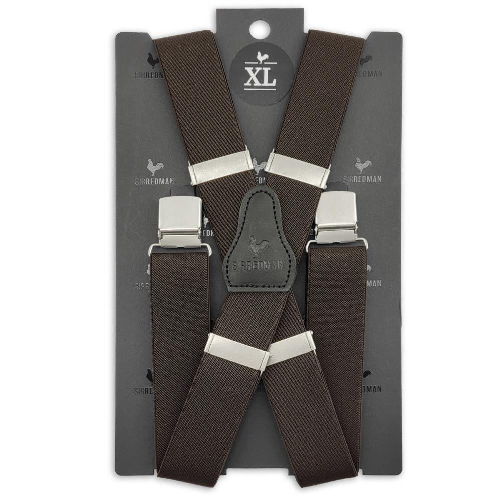 XL bretels bruin