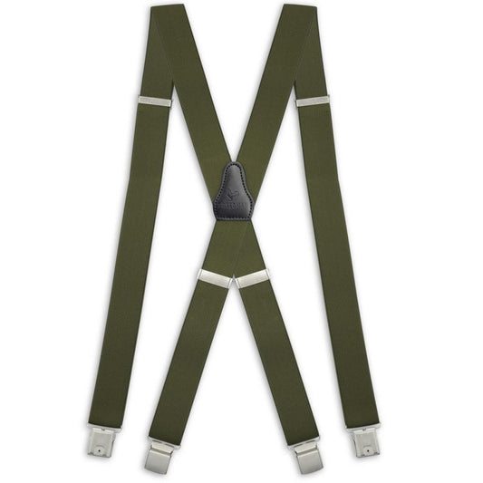 XL bretels legergroen