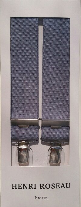 Grijze XL bretellen (130cm) - Bretels.nl